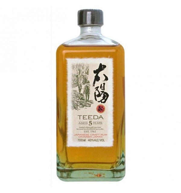 Helios Japanese Craft Rum Teeda 5 Years Old 70cl