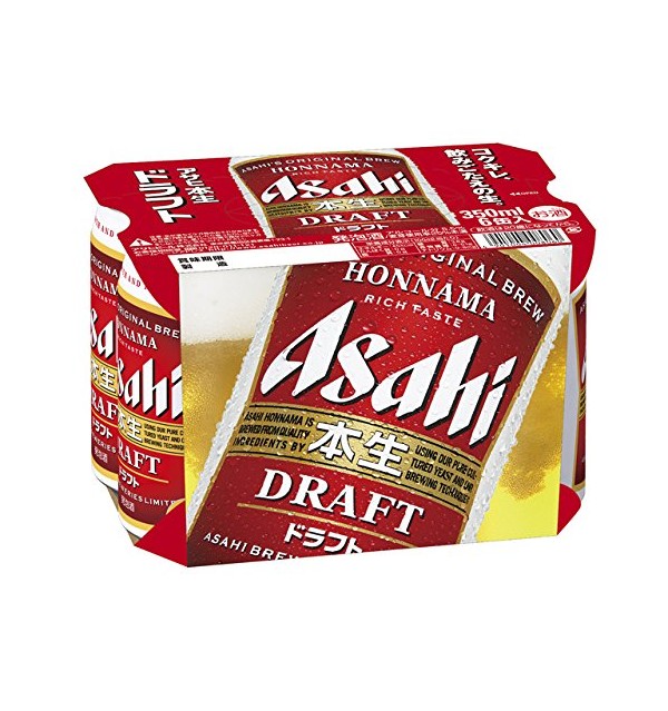 Asahi Honnama Draft 35cl X6